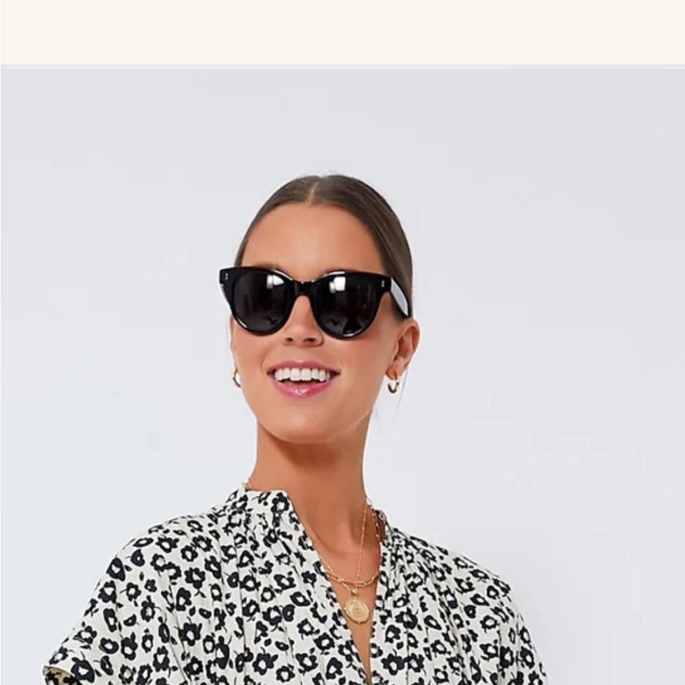 Illesteva Black Sicilia Sunglasses